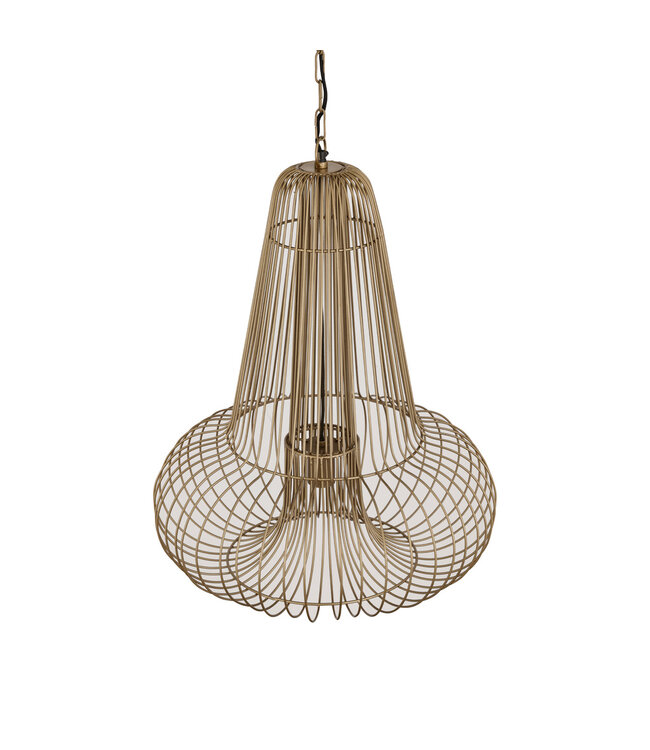 PTMD Aluesi Antiek Messing IJzeren Hanglamp