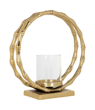 Richmond Interiors Windlicht Merlyn groot (Goud)
