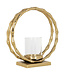 Richmond Interiors Windlicht Merlyn groot (Goud)