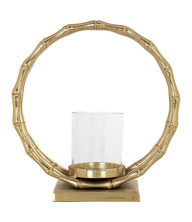 Richmond Interiors Windlicht Merlyn groot (Goud)