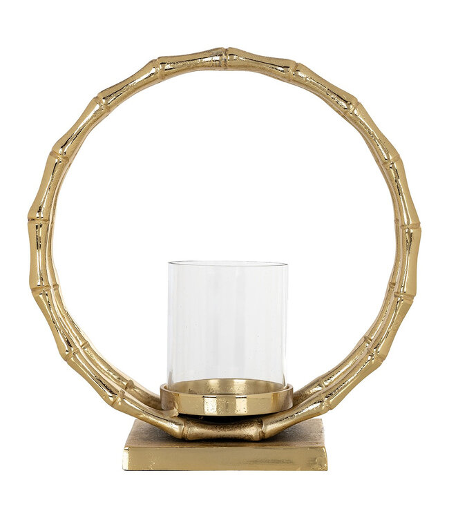 Richmond Interiors Windlicht Merlyn groot (Goud)
