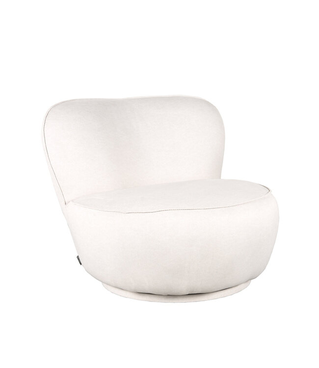 LABEL51 LABEL51 Fauteuil Bunny - Crème - Microfiber