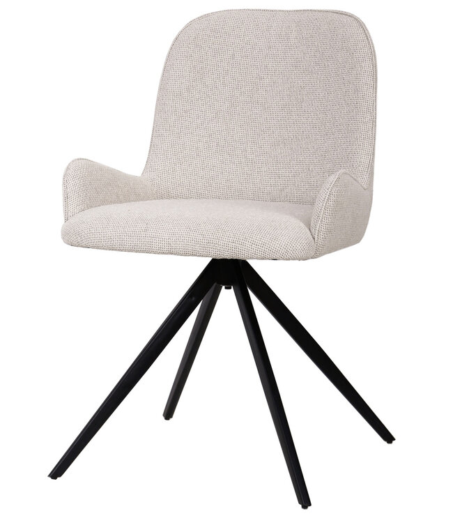 PTMD Leander Cream dining chair