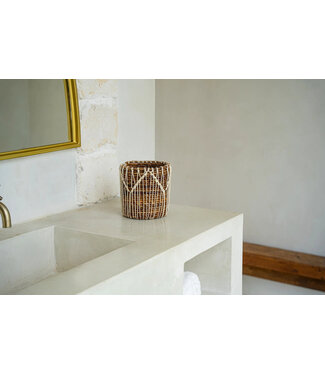 Bazar Bizar De Macra-mazing Mand - Natuurlijk Wit - S