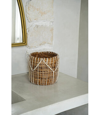 Bazar Bizar De Macra-mazing Mand - Natuurlijk Wit - M