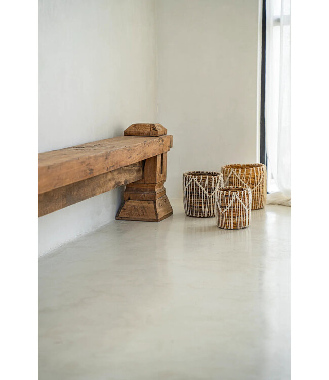 Bazar Bizar De Macra-mazing Mand - Natuurlijk Wit - S