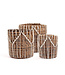 Bazar Bizar De Macra-mazing Mand - Natuurlijk Wit - M