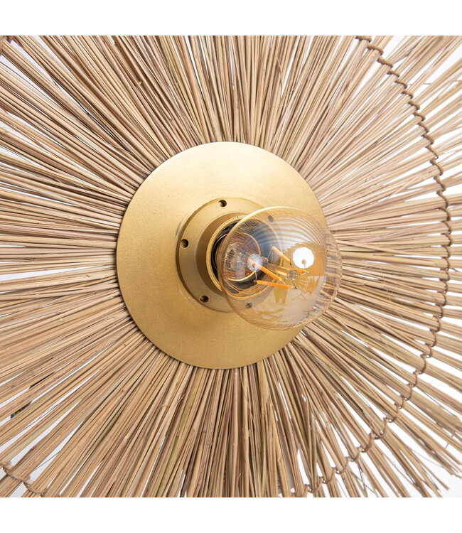 Bazar Bizar De Beausoleil Muurlamp - Goud Naturel - M