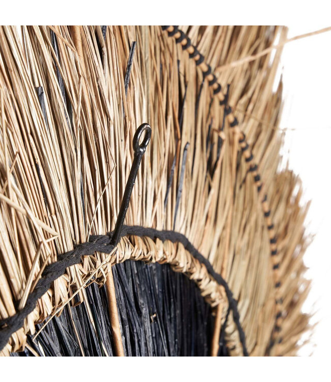Bazar Bizar De Amazone Wanddecoratie - Natuurlijk Zwart