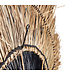 Bazar Bizar De Amazone Wanddecoratie - Natuurlijk Zwart