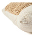 Bazar Bizar De Raffia Stempel Kussenhoes - Natuurlijk