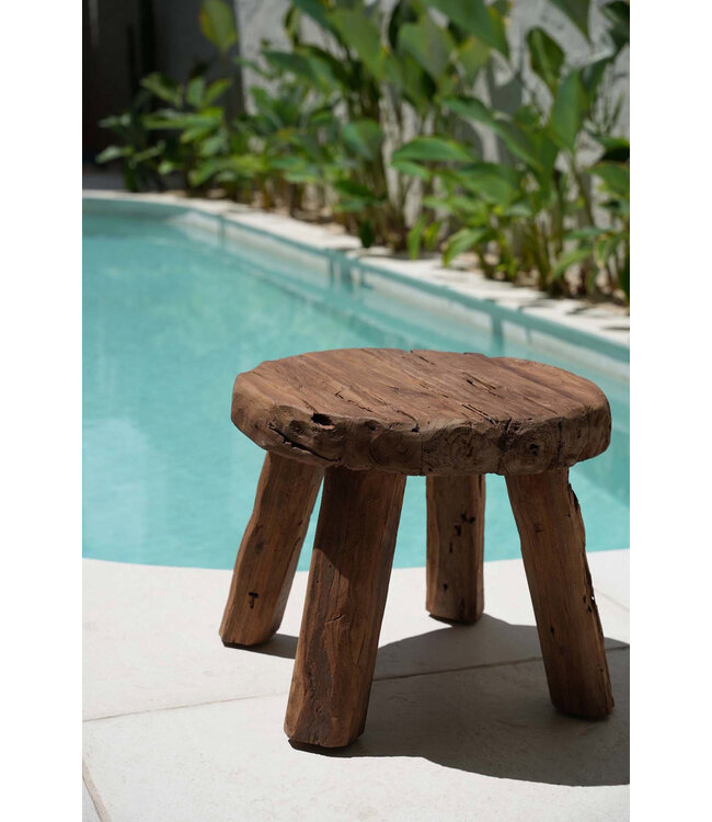 Bazar Bizar De Marabunta Rustieke Bijzettafel - Natuurlijk