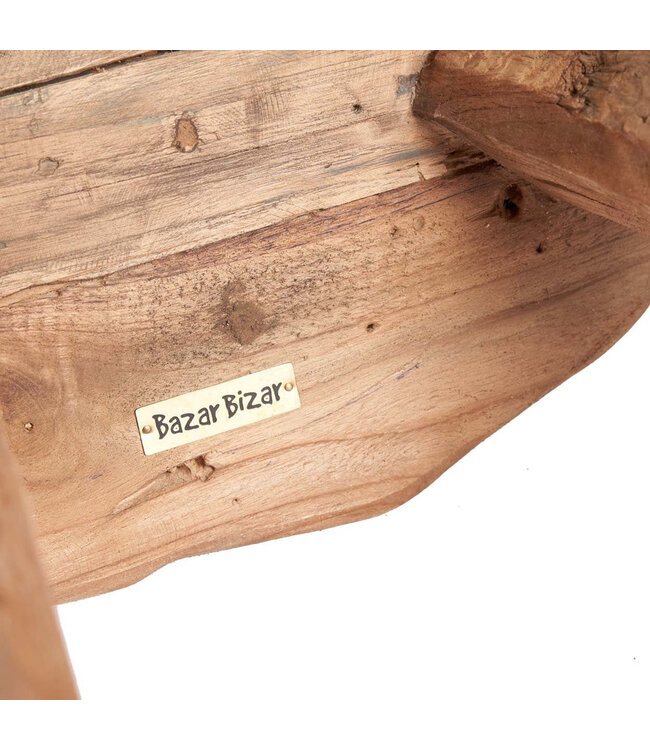 Bazar Bizar De Marabunta Rustieke Bijzettafel - Natuurlijk