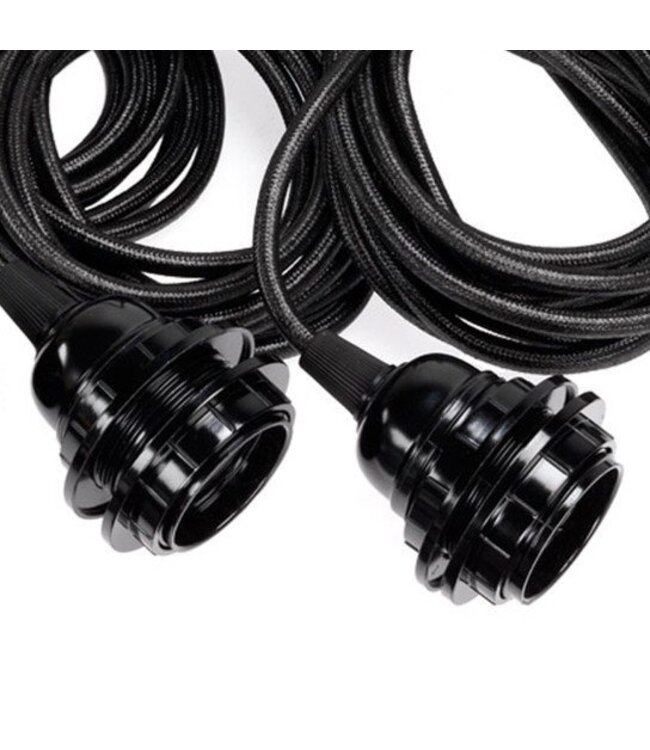 Hoopzi Lampfitting voor Plafond - Zwart - 3 Fittings