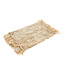 Bazar Bizar De Fringe Raffia Placemat Rechthoeking - Naturel