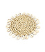 Bazar Bizar De Seagrass Shell Onderzetter - Naturel