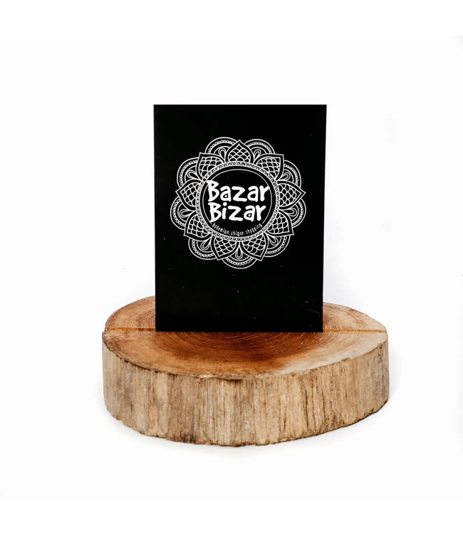 Bazar Bizar De Teak Root Kaarthouder