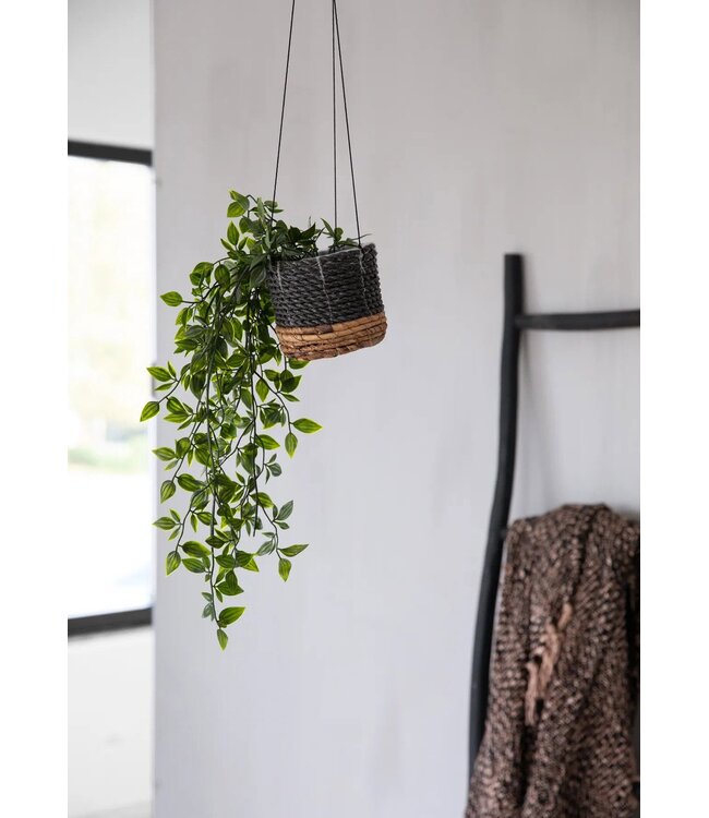 Bazar Bizar De Bananen Plantenhanger - Natuurlijk Zwart - S
