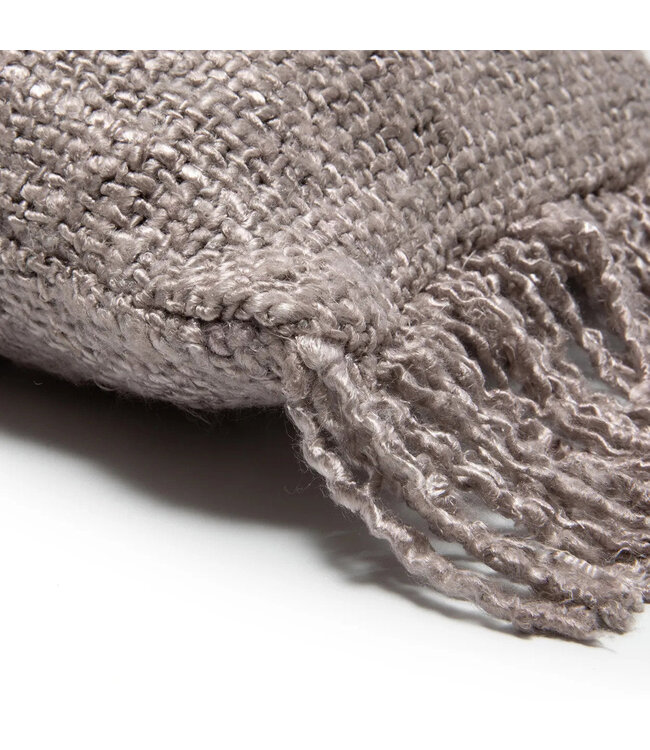 Bazar Bizar De Oh My Gee Kussenhoes - Parel Grijs - 35x100