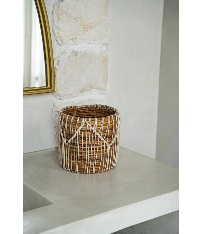 Bazar Bizar De Macra-mazing Mand - Natuurlijk Wit - M