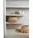 Bazar Bizar De Raffia Deluxe Mand - Naturel - M