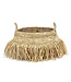 Bazar Bizar De Raffia Deluxe Mand - Naturel - L