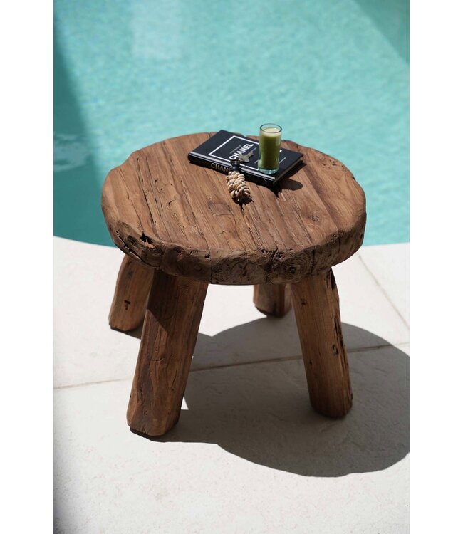 Bazar Bizar De Marabunta Rustieke Bijzettafel - Natuurlijk