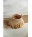 Bazar Bizar De Raffia Deluxe Mand - Naturel - L