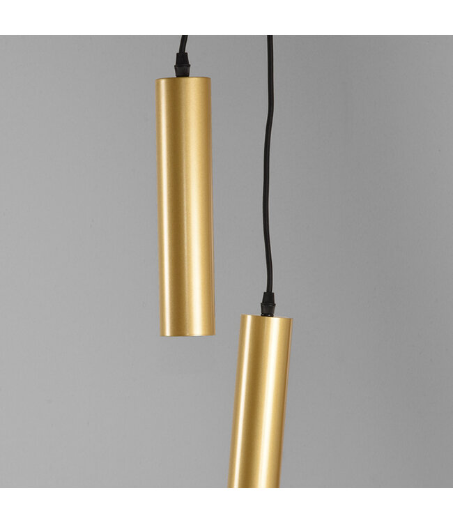 LABEL51 LABEL51 Hanglamp Ferroli - Antiek goud - Metaal - 3-lichts