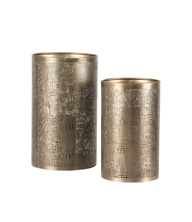 LABEL51 LABEL51 Kaarsenhouders - Antiek goud - Metaal