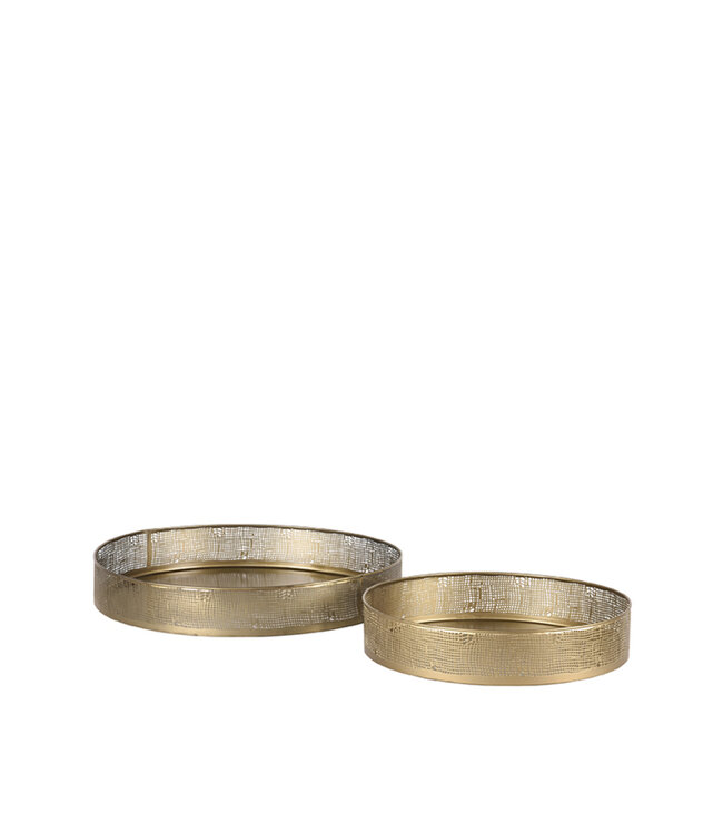 LABEL51 LABEL51 Dienbladen - Antiek goud - Metaal