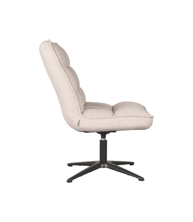 LABEL51 Fauteuil Vince - Natuurlijk - Bouclé