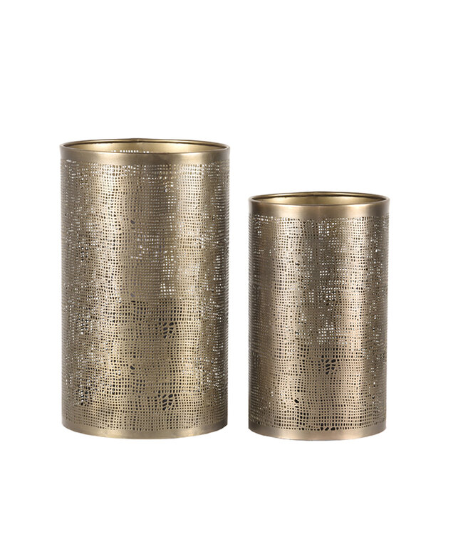 LABEL51 LABEL51 Kaarsenhouders - Antiek goud - Metaal