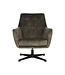 LABEL51 Fauteuil Toby - Hunter - Velours
