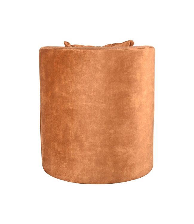 LABEL51 Fauteuil Evy - Oker - Velours