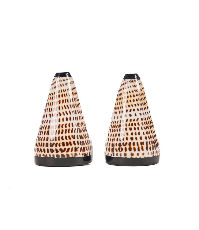 Bazar Bizar De Zout en Peppa Schelpen Set - Set van 2