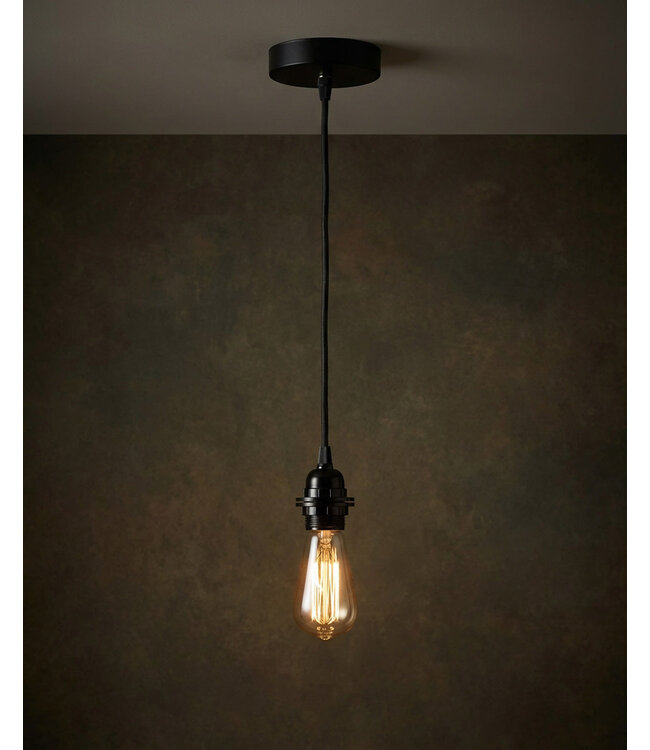 Hoopzi Lampfitting voor Plafond - Zwart - 1 Fitting