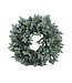 PTMD Ceriah Green PVC and PE mix wreath round S