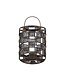 PTMD Stenn Brass iron round wired lantern squares S