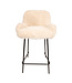 PTMD Leander Bar Chair Hair Beige