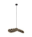 PTMD Loulou Natuurlijke Zeegras Golvende Hanglamp L