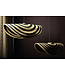 PTMD Loulou Natuurlijke Zeegras Golvende Hanglamp L