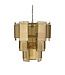PTMD Loucas Messing Glans Glas Hanglamp Lagen L