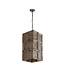 PTMD Layra Messing Steenfineer Hanglamp Antiek