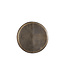 PTMD Jowad Antique Gold aluminium plaat wandpaneel geribbeld S
