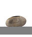 PTMD Jowad Antiek Goud aluminium plaat pot rib laag ovaal S