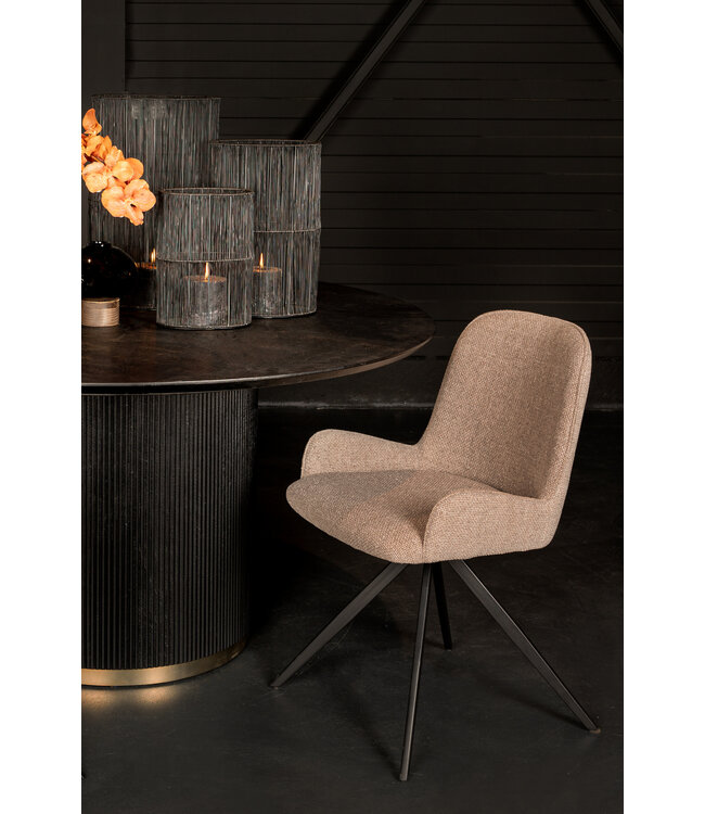 PTMD Leander Beige dining chair