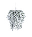 PTMD Rosamond White PVC and PE mix hanging wreath long