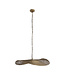 PTMD Shauney Gouden IJzeren Golvende Hanglamp Rond S