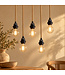 Hoopzi Lampfitting voor Plafond - Naturel - 5 Fittings